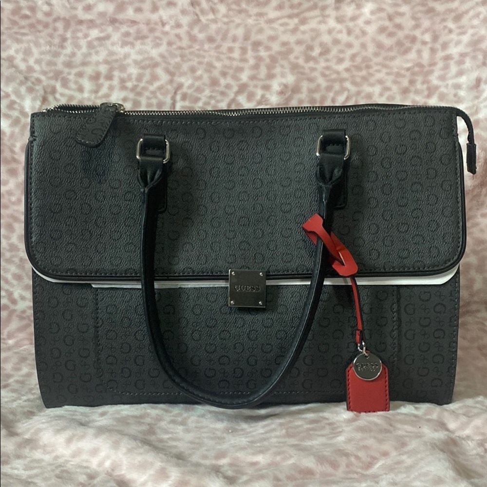 Guess Black and Red Men's Bag